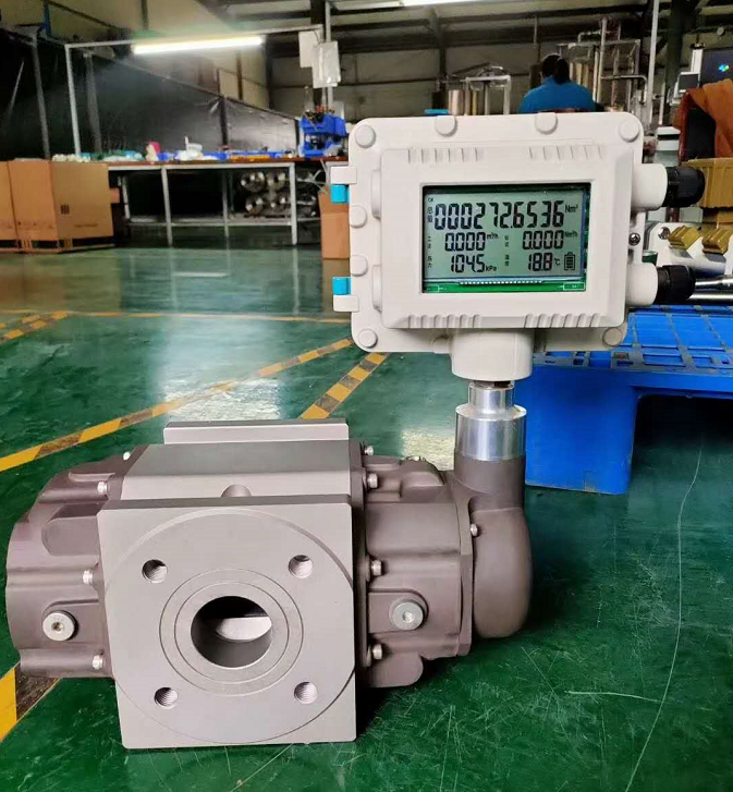 氣體腰輪流量計